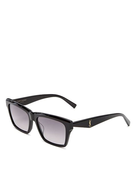 saint laurent 56mm square sunglasses